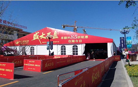 电商旺季来临大型仓储篷房很抢手