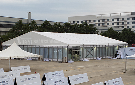 郑州车展篷房租赁出租厂家搭建篷房需要多久？