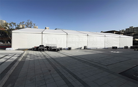 郑州篷房出租厂家在搭建篷房时要注意哪些问题
