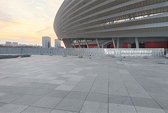 郑州华熠篷房物料厂家为奥体中心灯展提供高品质防爆墙租赁