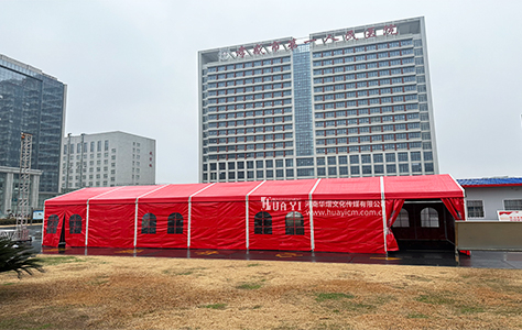 郑州篷房租赁搭建对地面有哪些要求呢?