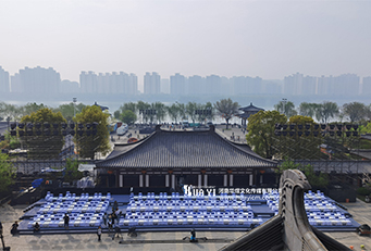 郑州华熠桌椅租赁公司为第41届中国洛阳牡丹文化节提供品质桌椅租赁