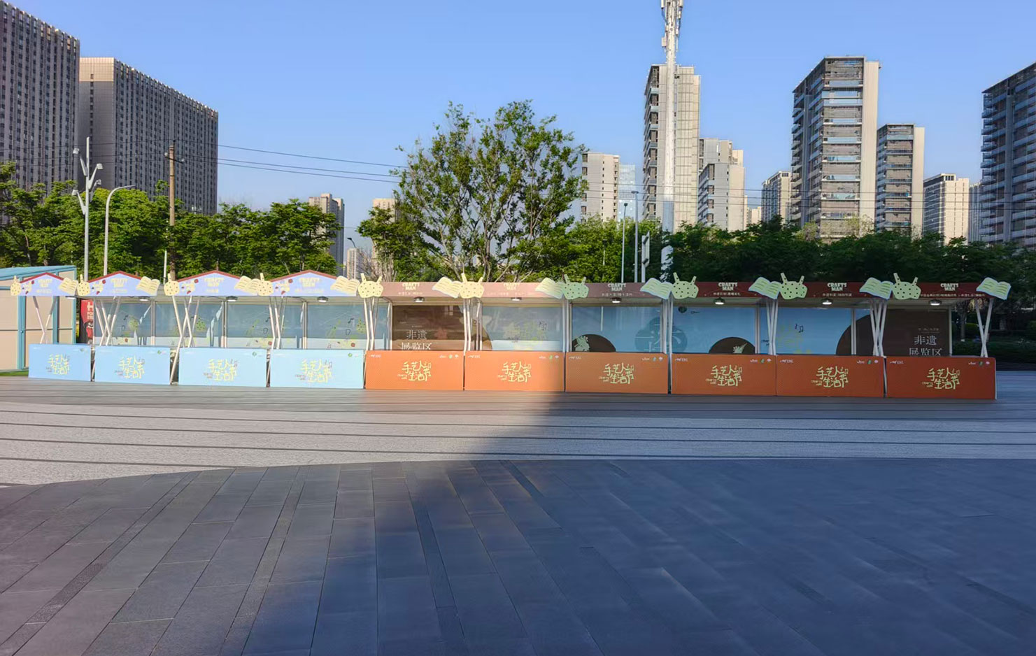 焕新五一市集 | 河南华熠匠心打造正弘汇网红铁艺摊位
