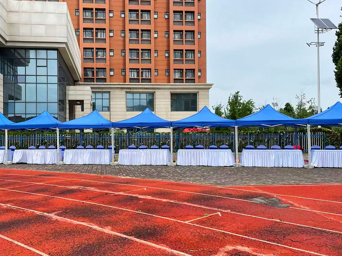 河南华熠郑州篷房租赁助力中原科技大学运动会圆满举办